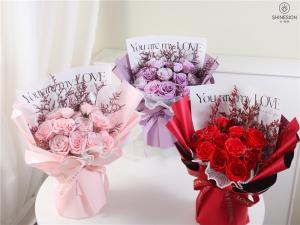 Soap Flower Bouquet-42028