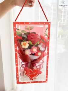 Knitted Flower Gift-33120