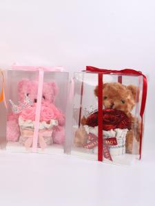 HJ002 Shining Flower Bear Crown Bouquet