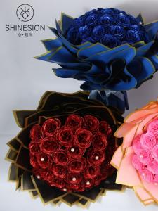 HJ001 Sparkling Flowers 33 Flower Bouquet